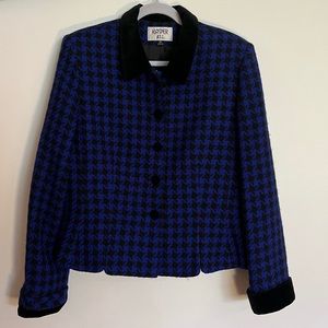 Vintage Houndstooth Coat